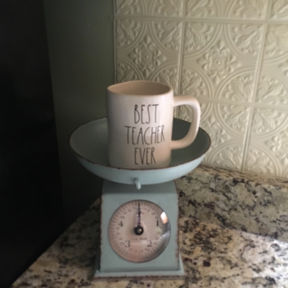 COPY - Rae Dunn best teacher ever mug